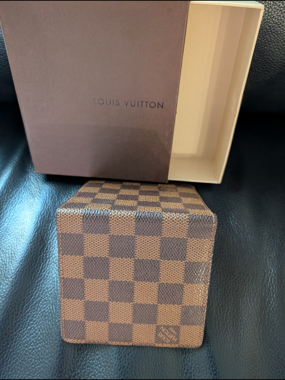 2003 Louis Vuitton Brown Damier Men's Wallet - Picture 3 of 11